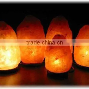 Natural Shaped Himalayan Rock Salt Lamp thumbnail-1