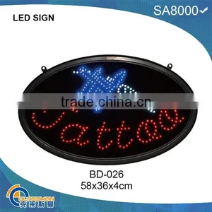 Outdoor Oval Led Open Sign BD-026 thumbnail-1