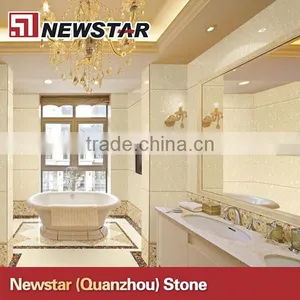 Crema Marfil Artificial Stone Marble Tiles (flooring&wall) thumbnail-1
