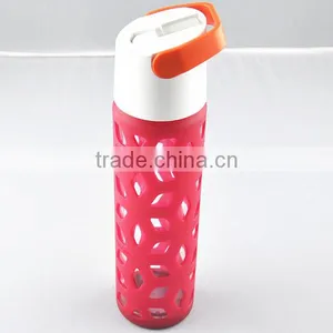 Wholesale OEM Food Grade 100% Eco-friendly Silicon Protective Shell for Glass Bottle, Baby Bottle, Coffee Cups thumbnail-6