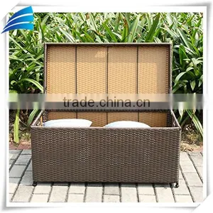 Wicker Patio Storage Deck Storage Box thumbnail-3