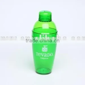 Sedex Audited Factory 200ml/ 350ml/400ml/550ml/700mlPlastic Cocktail Shaker thumbnail-1