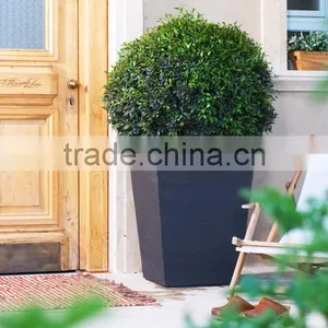 2017 Sigma Hot Sale French Style Garden Head Square Resin Wicker Planters thumbnail-1