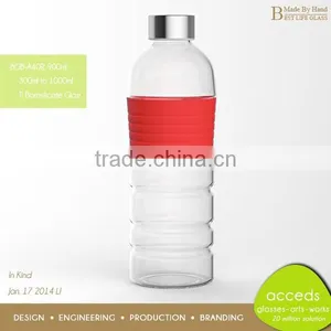 Custom European Handmade Empty Glass Juice Bottle thumbnail-2