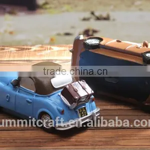 Resin Car Shaped Money Box Old Model Car thumbnail-5