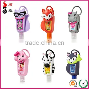 2017 Portable Hand Sanitizer With Silicone Holder With Different Smells thumbnail-4