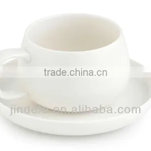 New Bone China Porcelain Coffee Cup and Saucer thumbnail-1