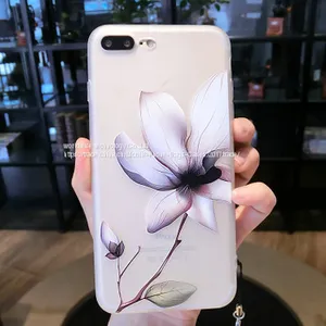 Soft Tpu Cell Phone Case Silicone Ultra-thin Mobile Phone Cases for IPhone7/7Plus/6/6s/6plus/6splus Pretty Case Cover thumbnail-1