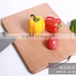 Cheap Price Top Grade Beech Chopping Board With Handle thumbnail-3