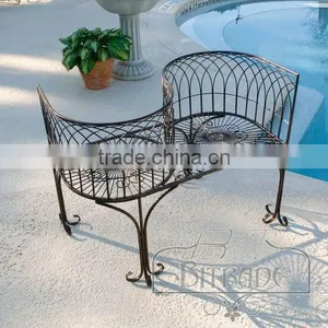 Metal Garden Bench thumbnail-1