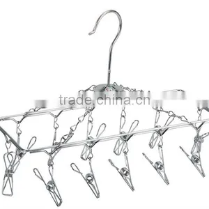 Stainless Steel Manual Clothes Hangers,multifunctional Hangers,dry Hangers YZ2132S thumbnail-1