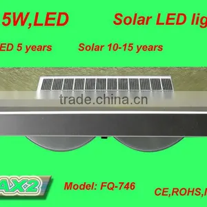 FQ-746 Solar Power Induction Lamp for Garden Out Door Solar Sensor Light for Wall Mounted With CE and RoHS thumbnail-1