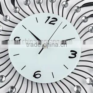 2016 European Style Home Decration Diy Metal Wall Clock thumbnail-2