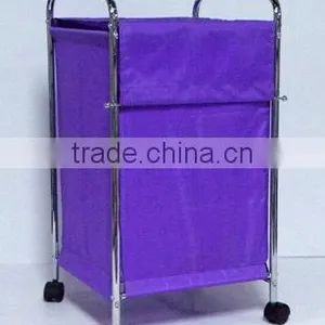 Laundry Basket With Wheels thumbnail-1