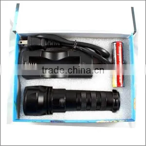 DT2 Scuba Diving Equipment 1200 Lumen Powerful Waterproof Diving LED Flashlight thumbnail-1