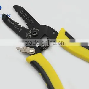 Wire Stripper Carbon Steel 2 Colors Handle Crimping Pliers Multil-Functional Crimping Plier thumbnail-3