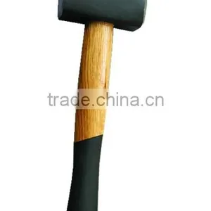 High Quality German Type Stone Hammer With Wooden Handle thumbnail-1