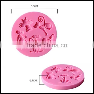 Wholesale Cute Shape Cartoon Silicone Cake Mold thumbnail-3