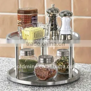 Stainless Steel Turntable Lazy Susan Turntable thumbnail-1
