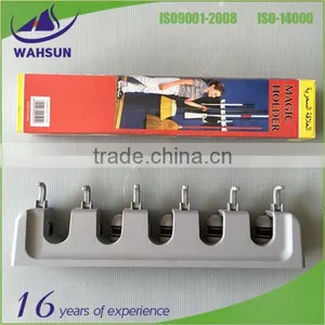 Multi-purpose Wall Rack Magic Broom Mop Holder thumbnail-1