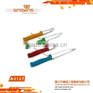 A3127 Super Quality Lightweight Stainless Steel Kitchen Knife Set With Plastic Handle thumbnail-1
