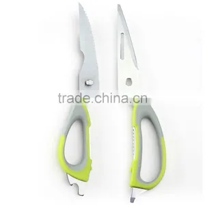 Magnetic Refrigerator Kitchen Scissors Multifunction Stainless Steel Scissors thumbnail-5