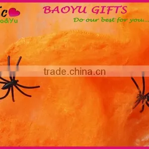 Halloween Party Decorations Cobweb With Spiders thumbnail-2