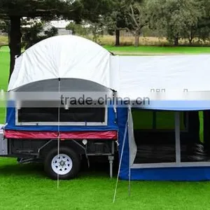 Aussie Style Waterproof Cotton Canvas Fabric Traler Tent For Vehicle thumbnail-1