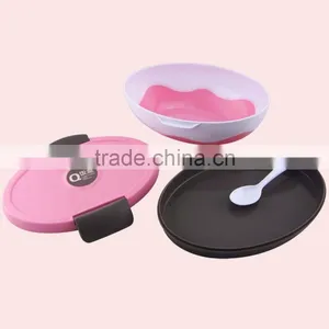 Factory Direct Sale Oval Plastic Bento Lunch Box thumbnail-3