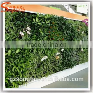 Hot Sale Artificial Green Wall New Design Artificial Geass Wall Plastic Artificial Green Wall thumbnail-4