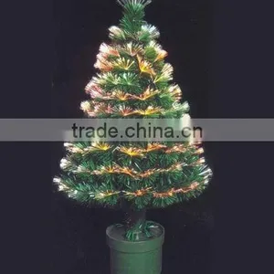HOT!!2012 Decorative Fiber Optic Christmas Tree thumbnail-1