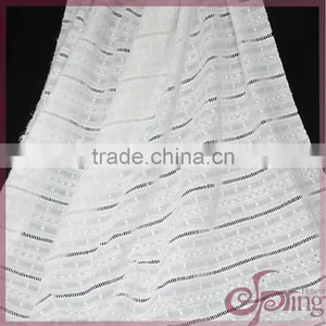100% Cotton Cutwork Fabric for Dress, Cloth thumbnail-1