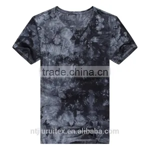 Men Tie Dye T-shirt ,cotton T-shirt, Summer Shirt,slim T-shirt thumbnail-1
