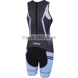 Mens Triathlon Suit for Swimming Biking Running Padded Cyling Suits thumbnail-3