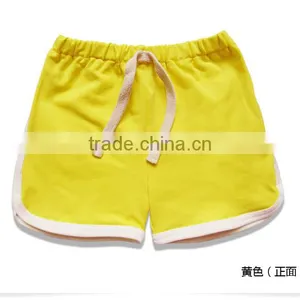 Top Quality Custom Apparel Cheap Quick Dry 100 Cotton Plain Children Sports Shorts thumbnail-1