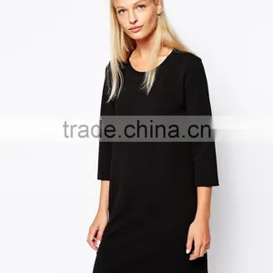 Monki 3/4 Sleeve Knitted Dress thumbnail-1