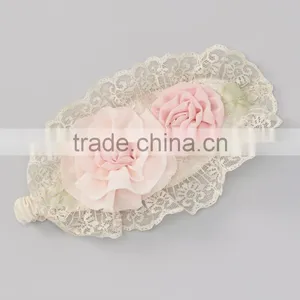 European Style Rosette Lace Doily Headband For Girl Cute Baby Infant Headband Children Accessories HA90427-82 thumbnail-1