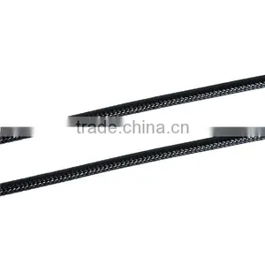 Polyamide Nylon Jewelry Thread Cord Black 3mm thumbnail-3