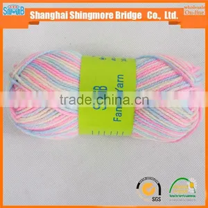 Cheap Wholesale OEKO-Tex Standard Quality 100 Acrylic Yarn With Free Yarn Samples and Acrylic Yarn Prices thumbnail-4