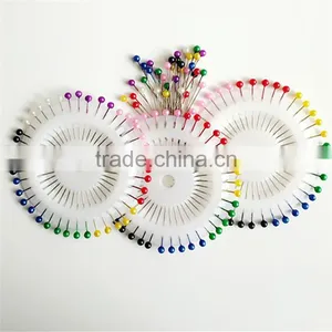 New Design High Quality Colorful Pearl Pin Needle With Round Head thumbnail-4