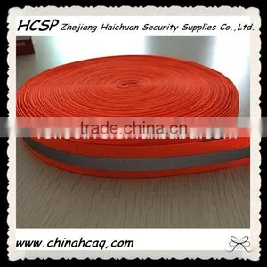 Fluorescent Orange Reflective Webbing Tape thumbnail-2