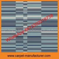 Modern Pattern Jacquard Cut Loop Hotel pp Carpet Tiles With Non-woven Fabric thumbnail-2