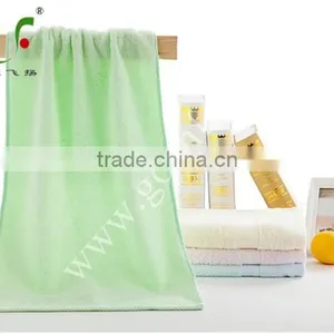 Good Quality 16S Sprial Bamboo Plain Dyed Jacquard Hand Towel thumbnail-3