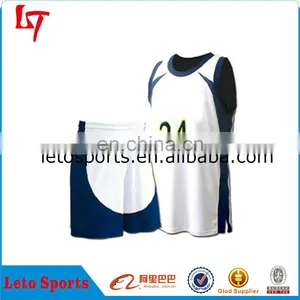 High Quality Fashionable Basketball Jersey 100%polyester Team Clothing thumbnail-1