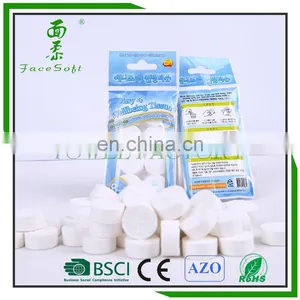 Eco-friendly Mini Magic Compressed Facial Tablet Tissue for Face Cleaning thumbnail-1