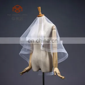 Wholesale High Quality Wedding Accessories Bridal Veil Organza thumbnail-1