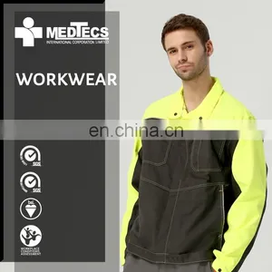 Red High-visibility Anti-static Safety Work Jackets Workwear thumbnail-4