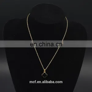 Simple Fashion Pendant Beaded Wedding Engagement Necklace MCB-0053 thumbnail-2
