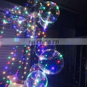 Hot Sale Event Party 24inch Inflatable Helium Balloon Christmas Ball With Lights thumbnail-5