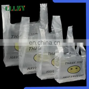 Hot Sale White Vest Style Plastic Carrier Bags With Free Sample thumbnail-1